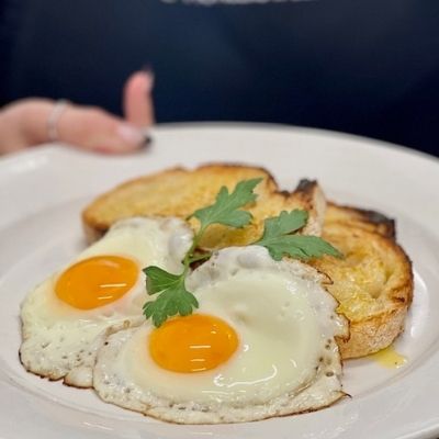 Eggs On Toast - Primary At Pioneers Cafe